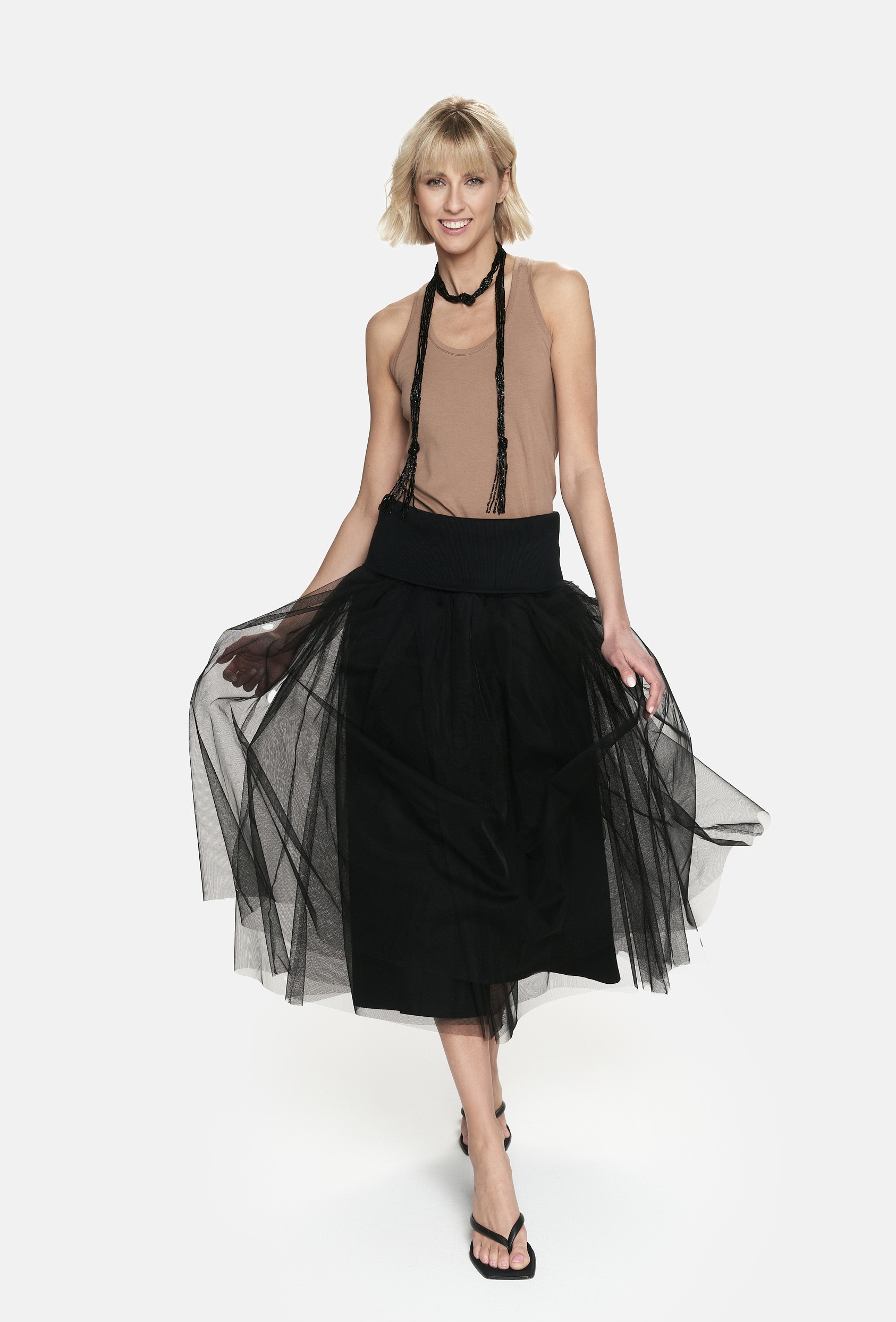 Černá Tylová Sukně By Insomnia Angel S