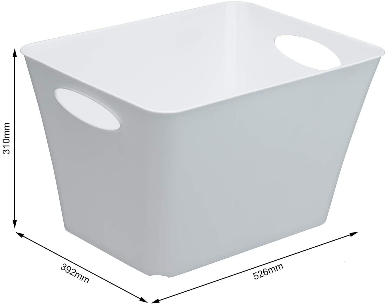 Kosz do przechowywania Rotho LIVING 44l antracyt Marka Rotho