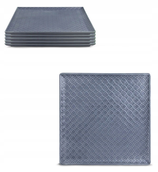 

Lubiana Marrakesz 6x Talerz Szaro Nieb K9 25,5CM