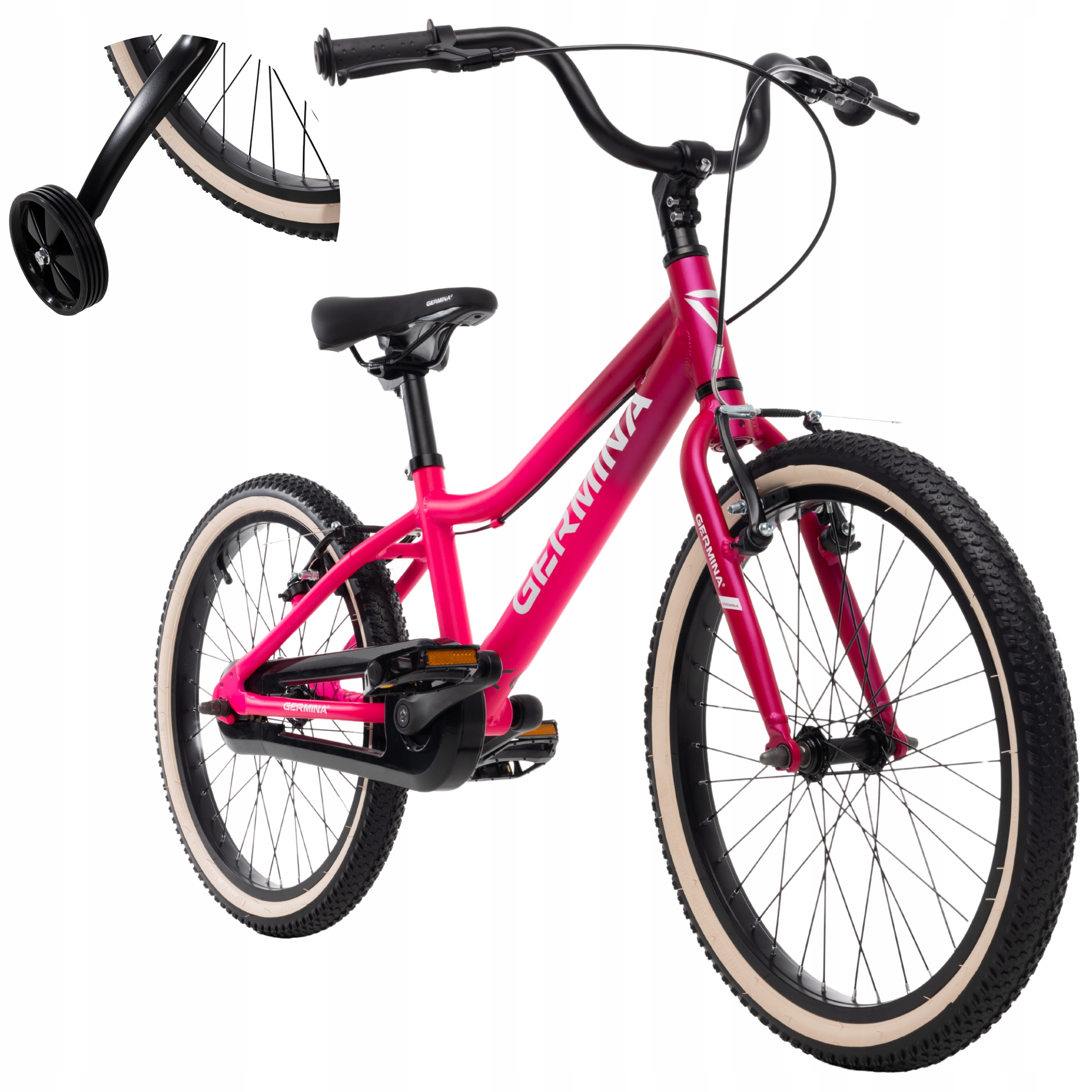 Rower dziecięcy 20 dziewczęcy różowy Ultra Lekki 8,6 kg Aluminiowy mtb