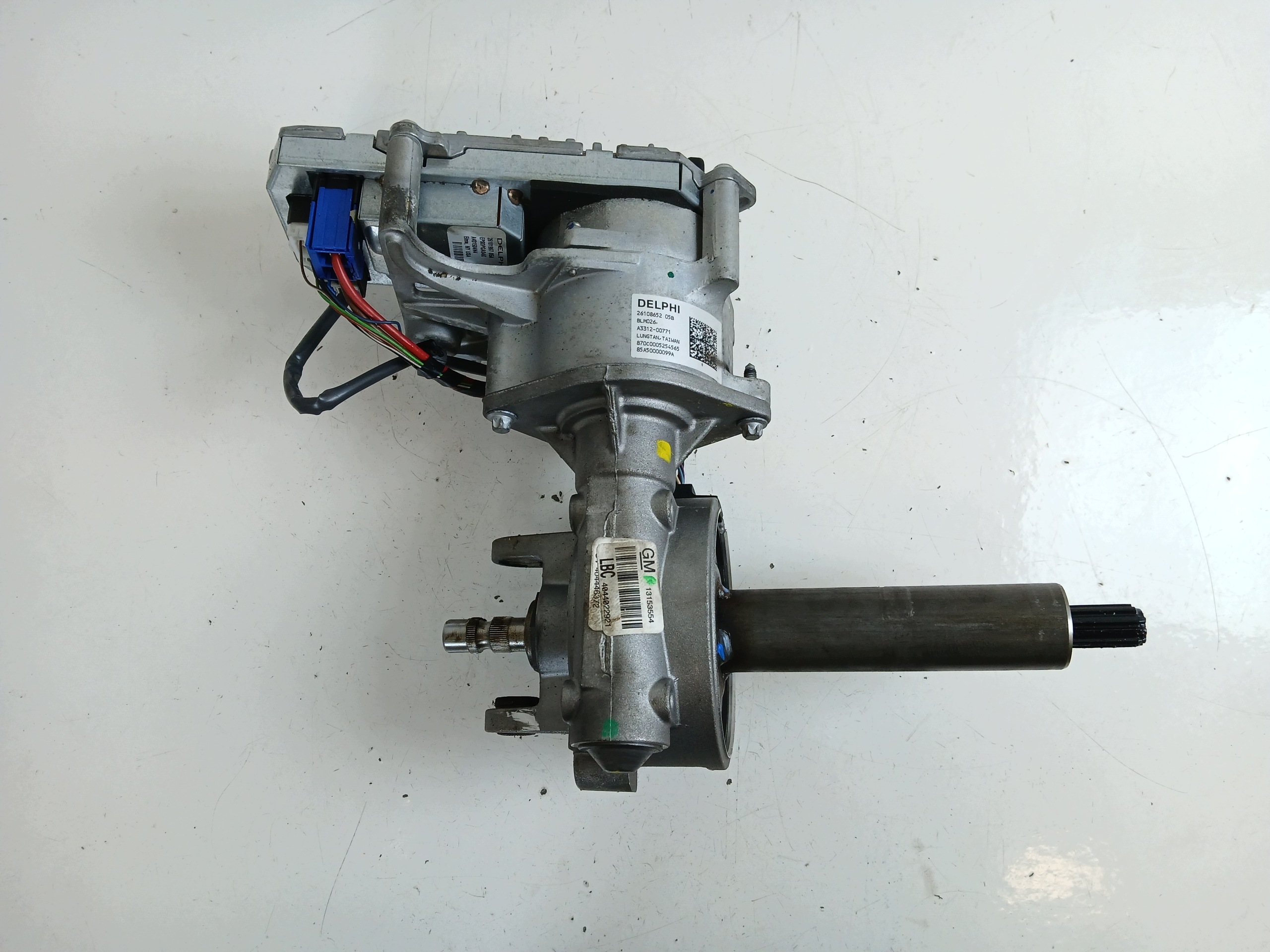OPEL MERIVA A steering wheel rod control 13153554