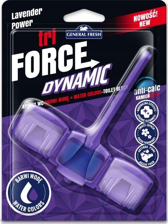 

General Fresh Tri Force Dynamic Kostka Wc Lawenda