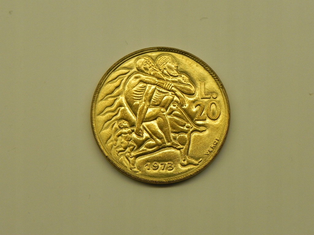 4530/ 20 LIRE 1973 SAN MARINO