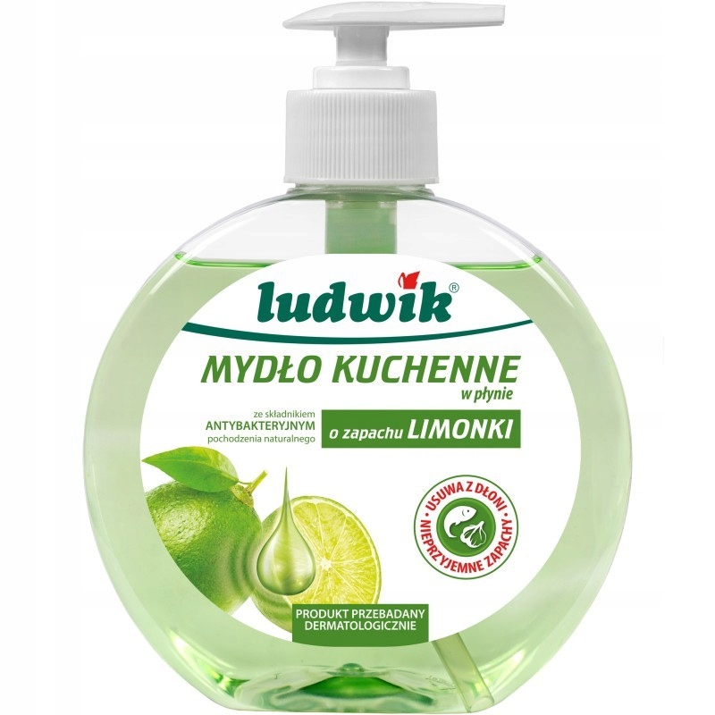 

Mydło Kuchenne Ludwik O Zapachu Limonki 380ml
