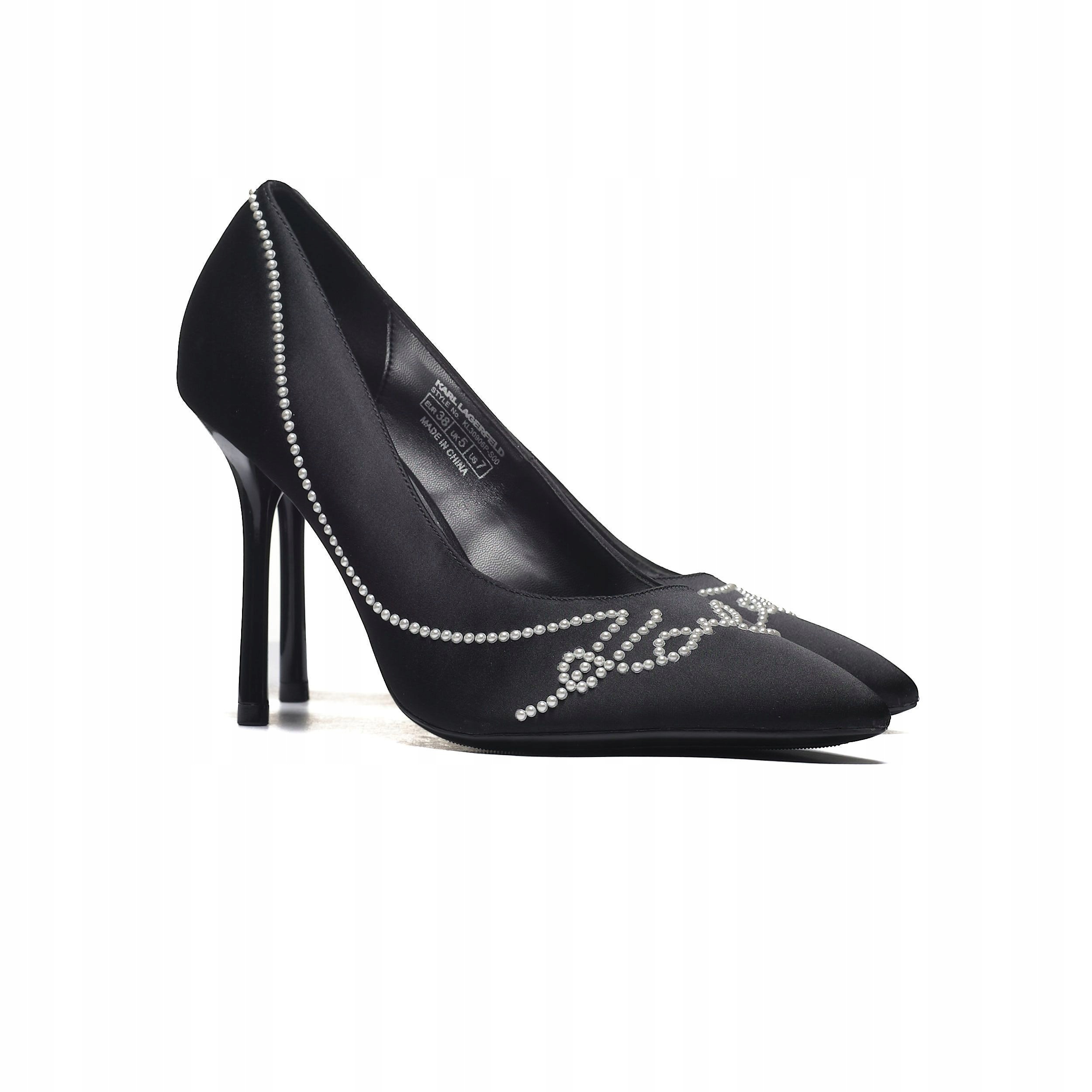 Karl Lagerfeld Sarabande Pearl Signia Pump KL30906 40