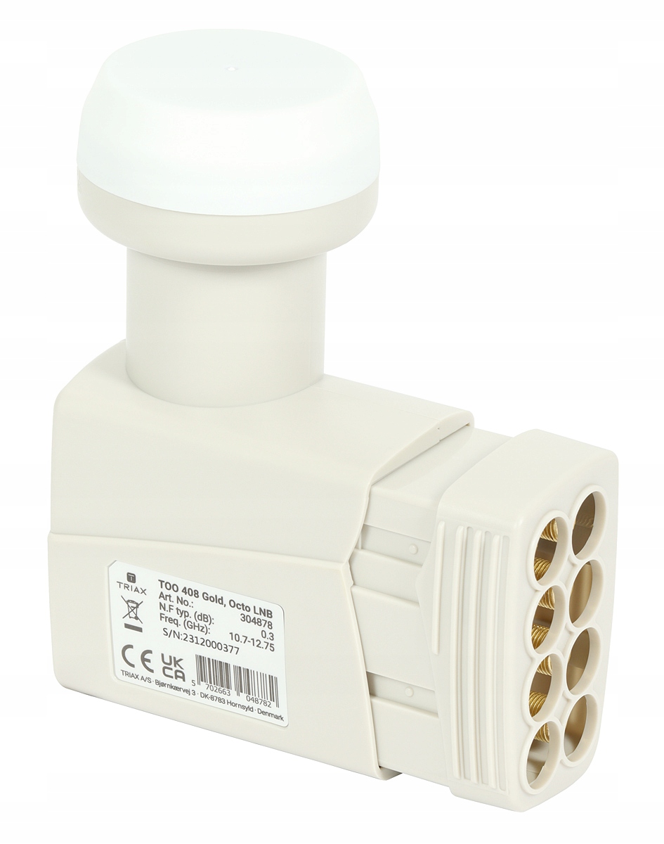 Satelitní konvertor Octo Triax Gold Lnb A98260