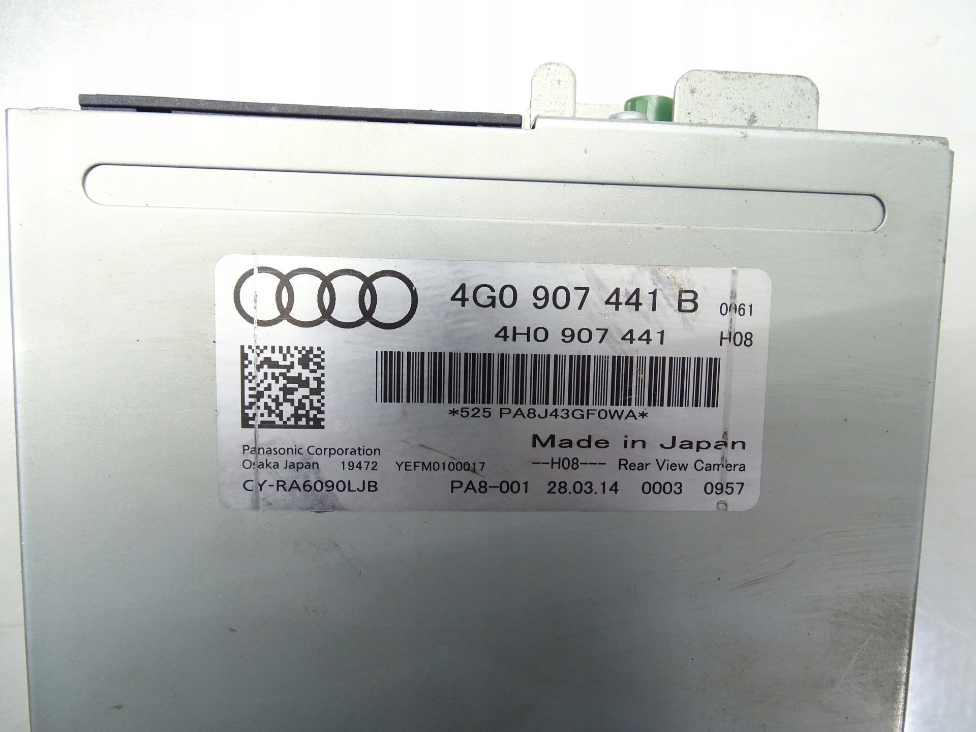 control unit module KAMERY reversing AUDI A6 C7 A7 4G0907441B
