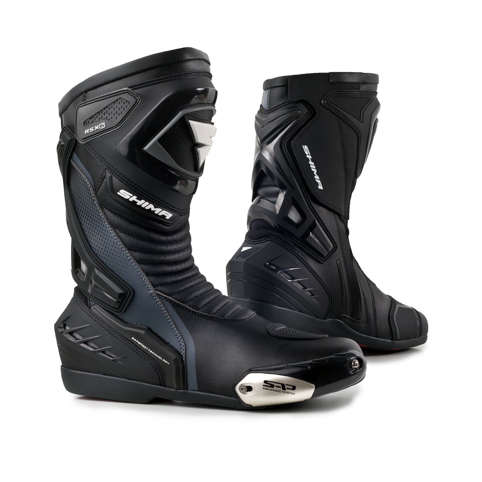 Športové motocyklové topánky Shima RSX-6 Black 45