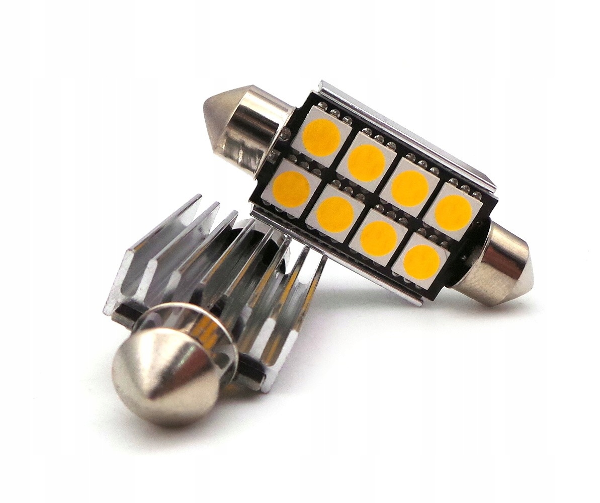 

C10W żaróka Led SV8.5 12V Canbus 42mm Biały ciepły