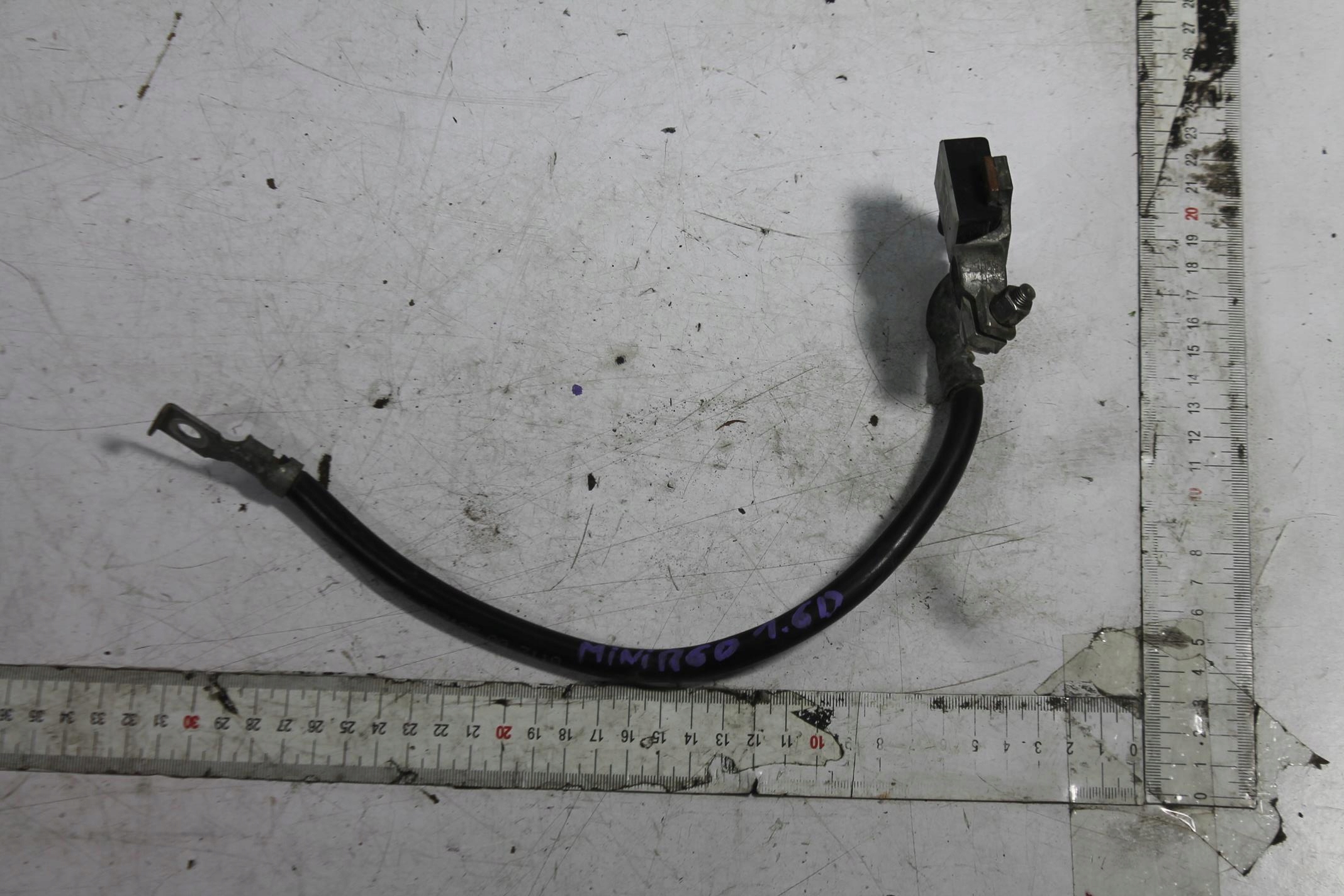 BORNE CABLE PÔLE NÉGATIF 7603567 MINI R60 R61 10-16