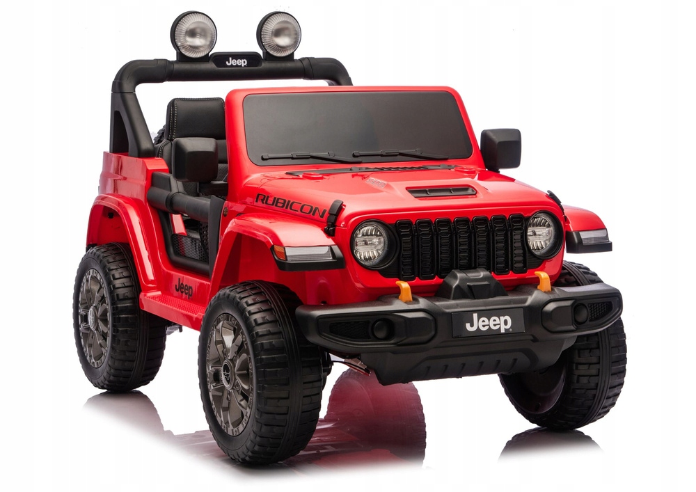 Pojazd Na Akumulator Jeep Rubicon 4x4 DK-JWR556 4x200W 24V Czerwony