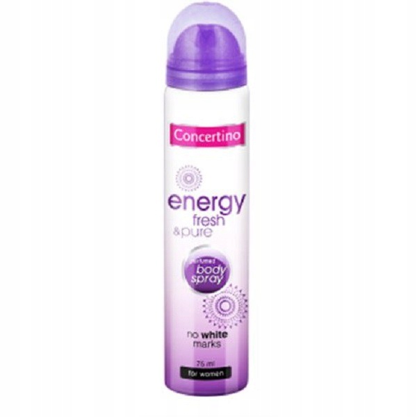 

Concertino Enegry Fresh&Pure Dezodorant Spray