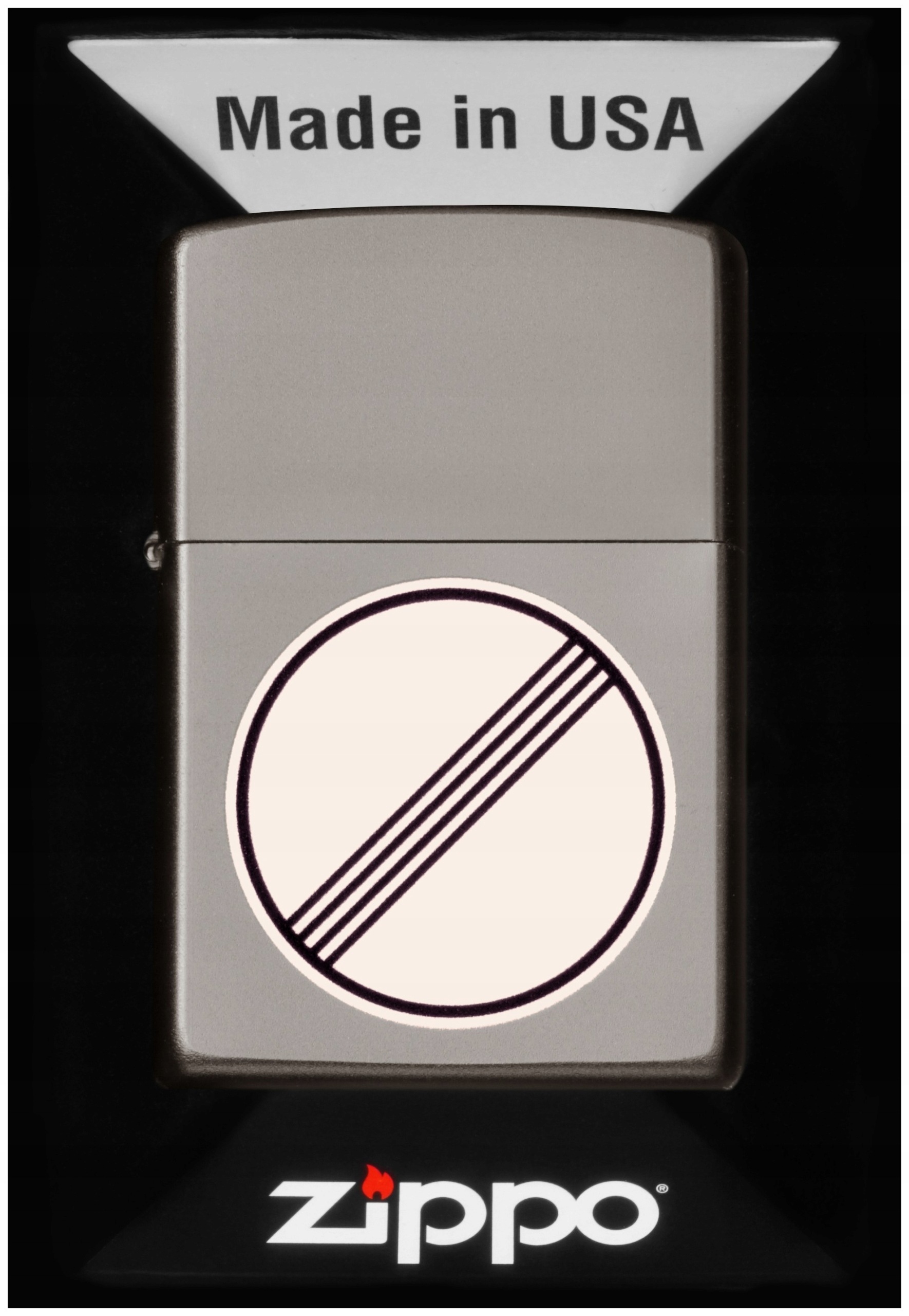 Zapalovač Zippo Autobahn Design 60007381 Větruodolný benzínový