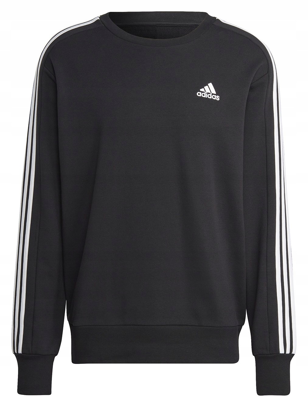 Mikina Adidas Essentials French Terry 3-STRIPES černá IC9317 vel. M