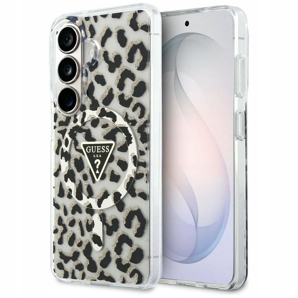 Guess Pouzdro pro Samsung S26 Guhms26Shlegtglk (Magnetic Iml Leopard Print)