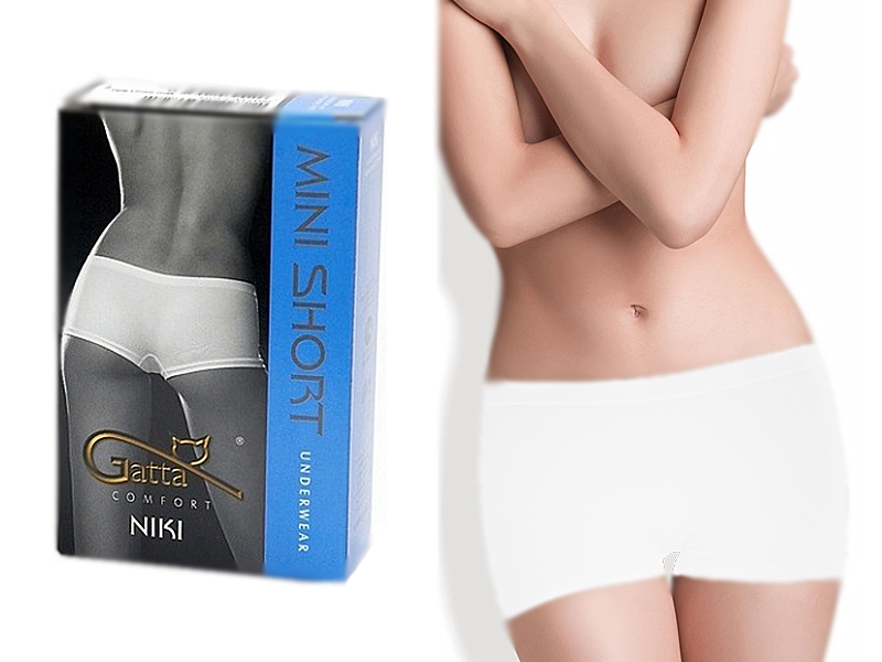 

mini Szorty bezszwowe Gatta Niki M białe