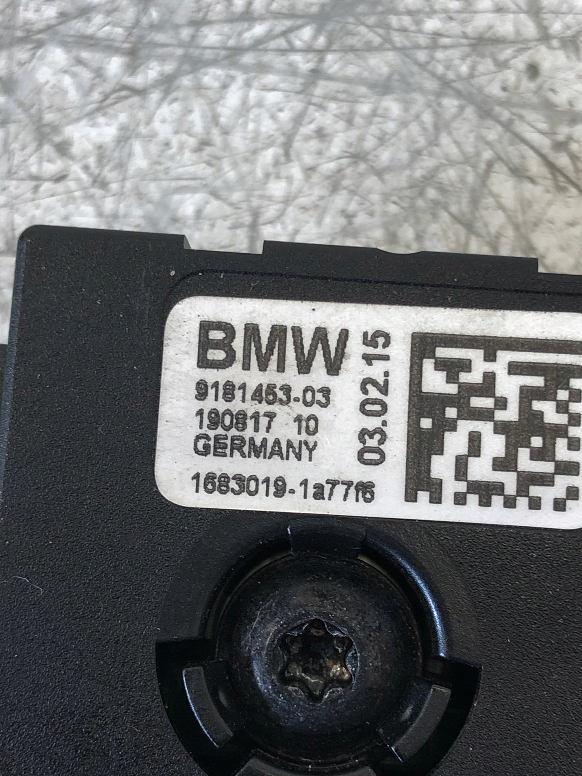 amplifier ANTENY BMW F20 9181453