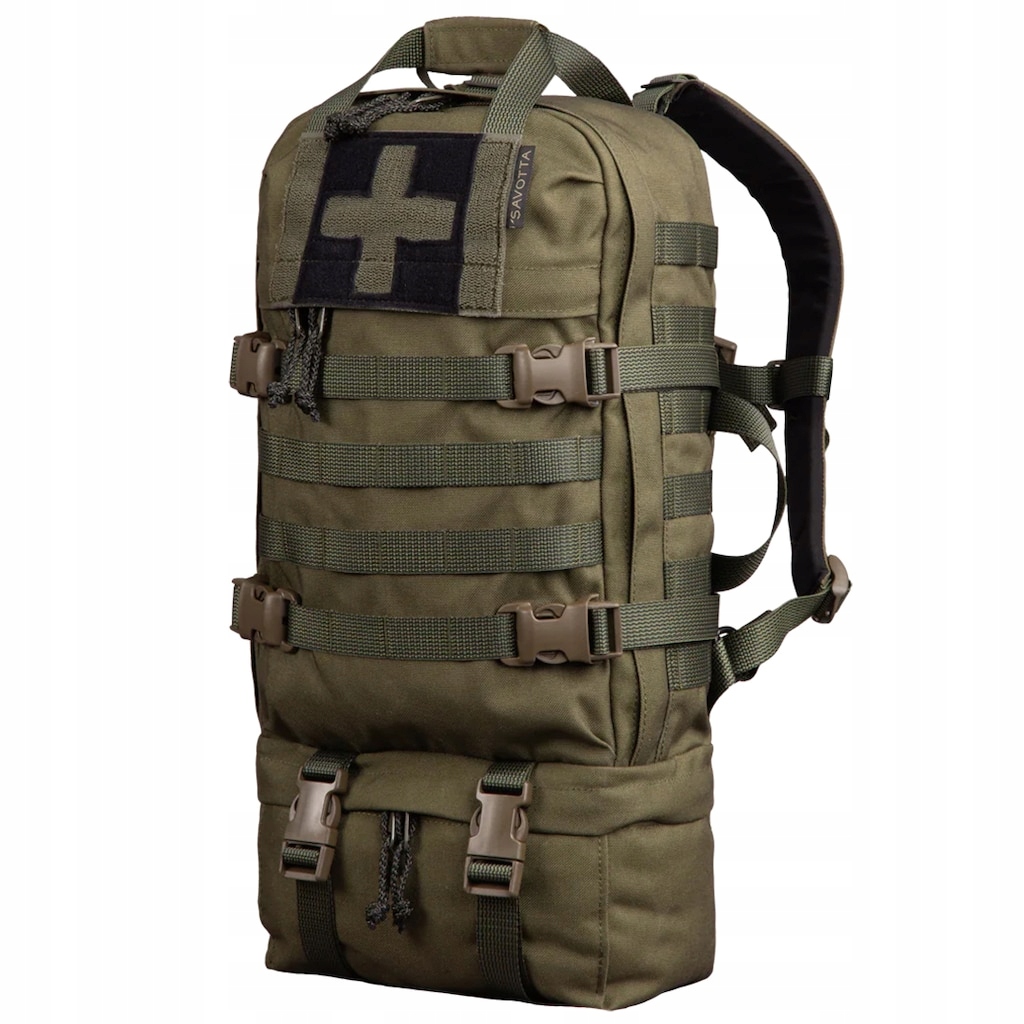 Savotta Medic Pack 18l vojenský taktický lékařský Batoh zelený