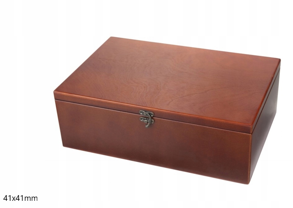 Kufřík Dřevěný Na 240 Mincí Na Mince 41x41mm