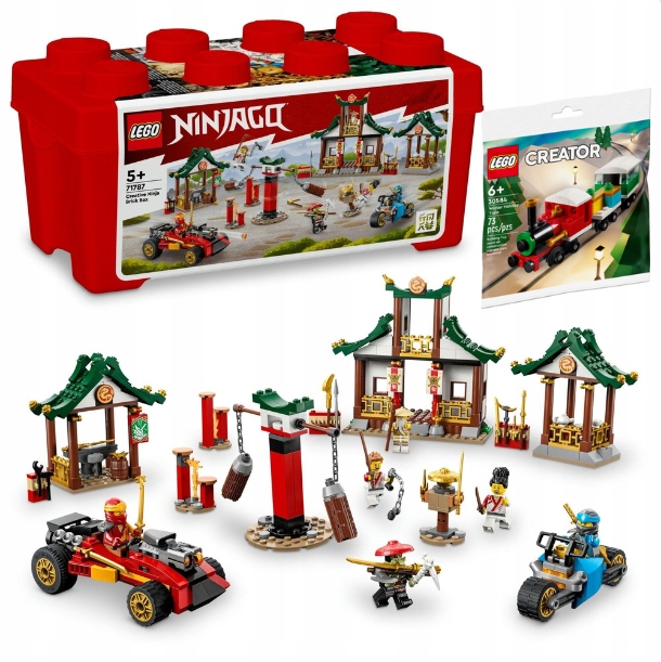 Lego Ninjago Kreativní Krabička S Kostkami Sada 71787 530 Dílků XXL