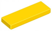 

Lego 63864 Tile Płytka 1x3 żółta Nowa (1g)