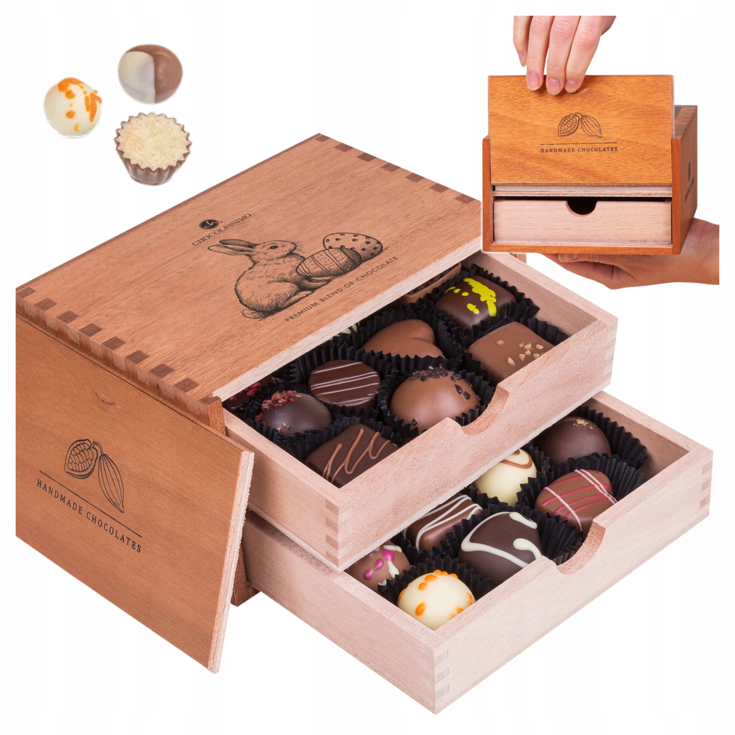 Dárek na Velikonoce čokoládu Pralinky čokoláda Belgická sladkosti 250 g