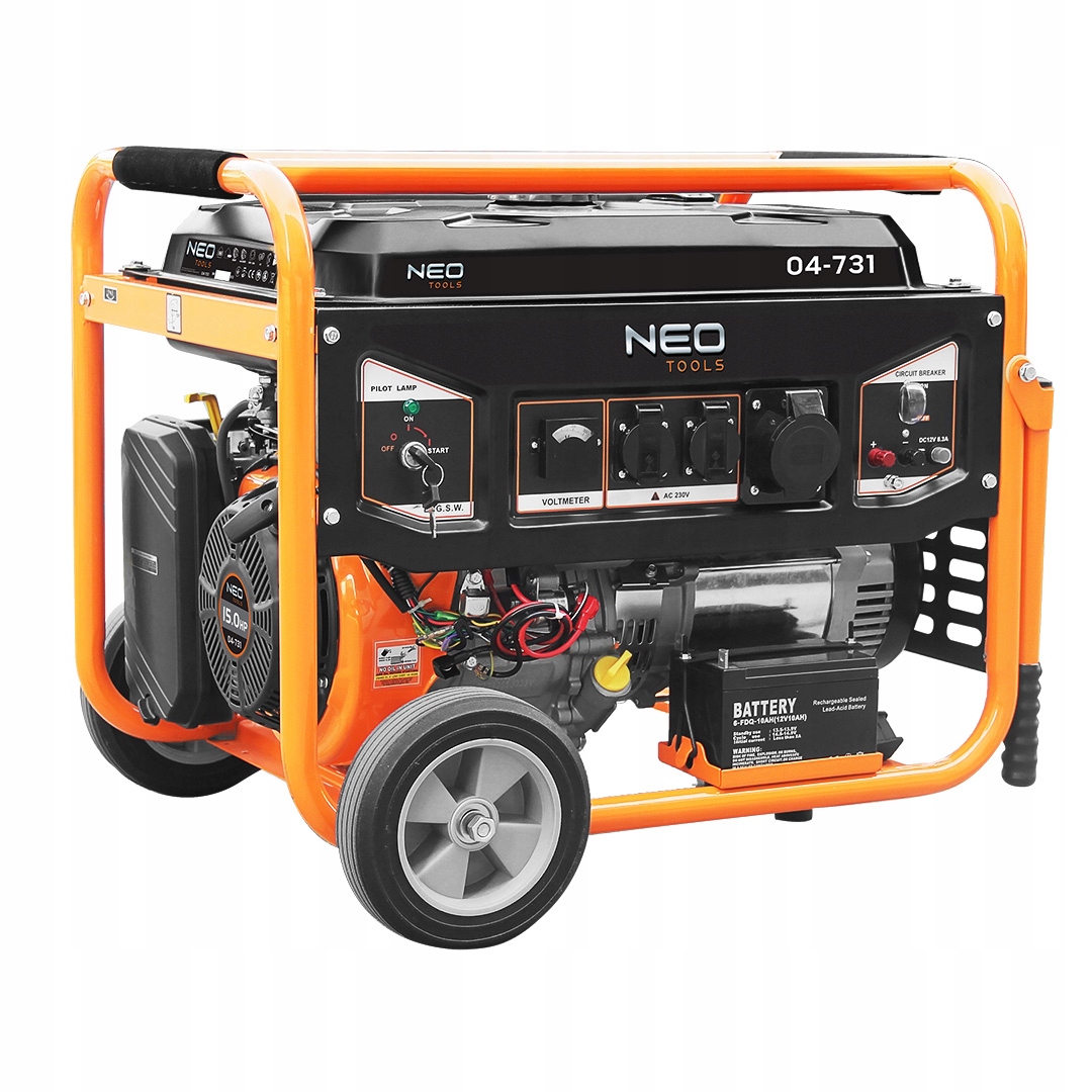 Elektrocentrála 6000W-6500W