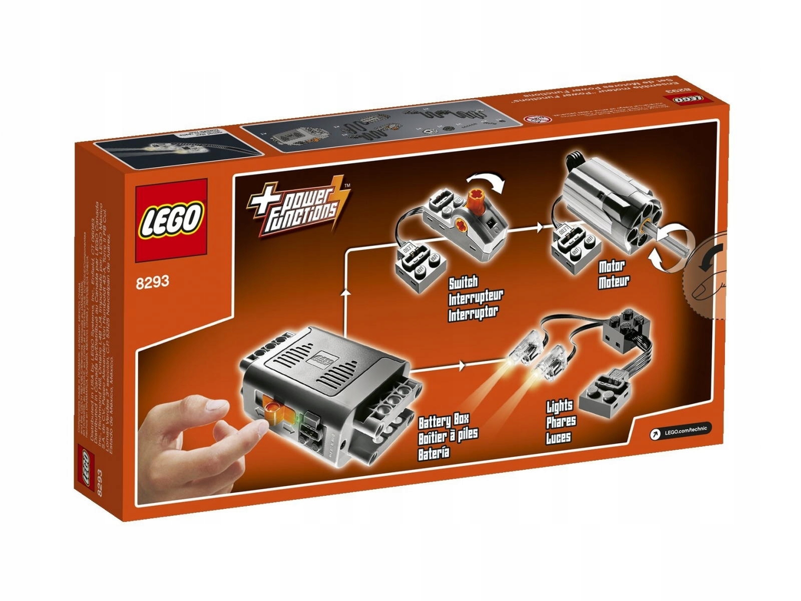 Lego Technic 8293 Silnik power functions Outlet Opis