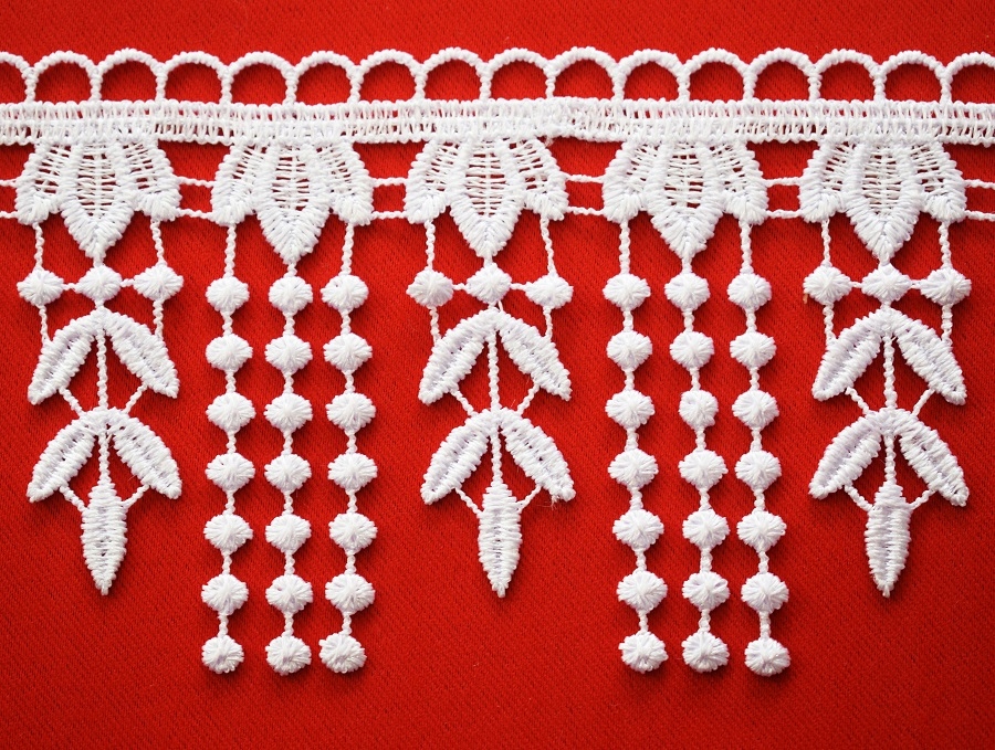 

Gipiura Koronka 8 cm Biała wzór 421