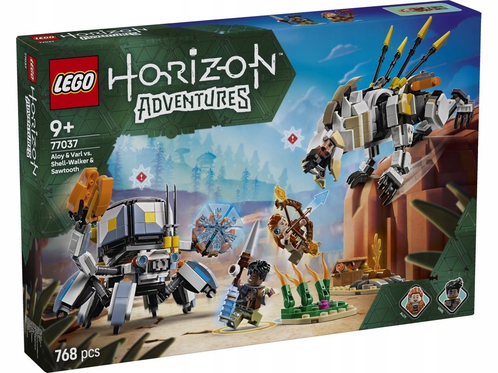 77037 Lego Ostatní série – Aloy a Varl versus krabolez a brouk