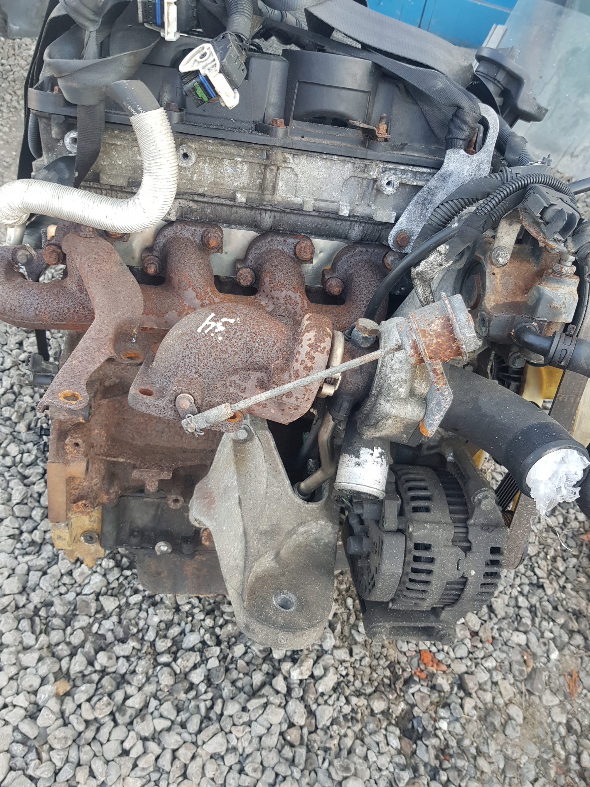 FORD TRANSIT MK7 VII 2.4 TDCI RWD 2007 PHFA engine complete KPL 204 TYS KM
