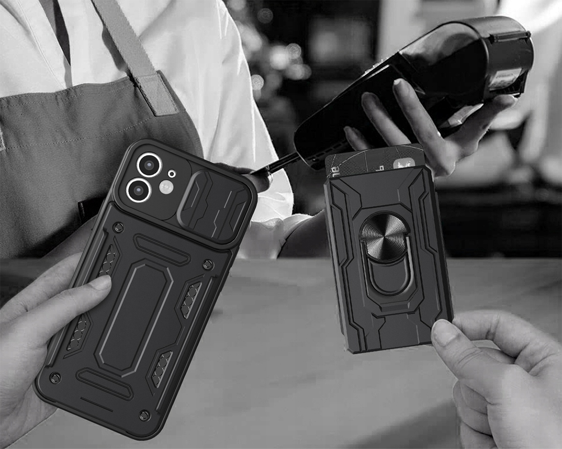 Etui Case CAMSHIELD WALLET Pancerne do, IPHONE 11 Typ plecki