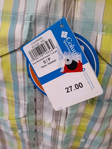 COLUMBIA SUPER BONEHEAD CLASSIC LS SHIRT KOSZULA S Rękaw długi rękaw