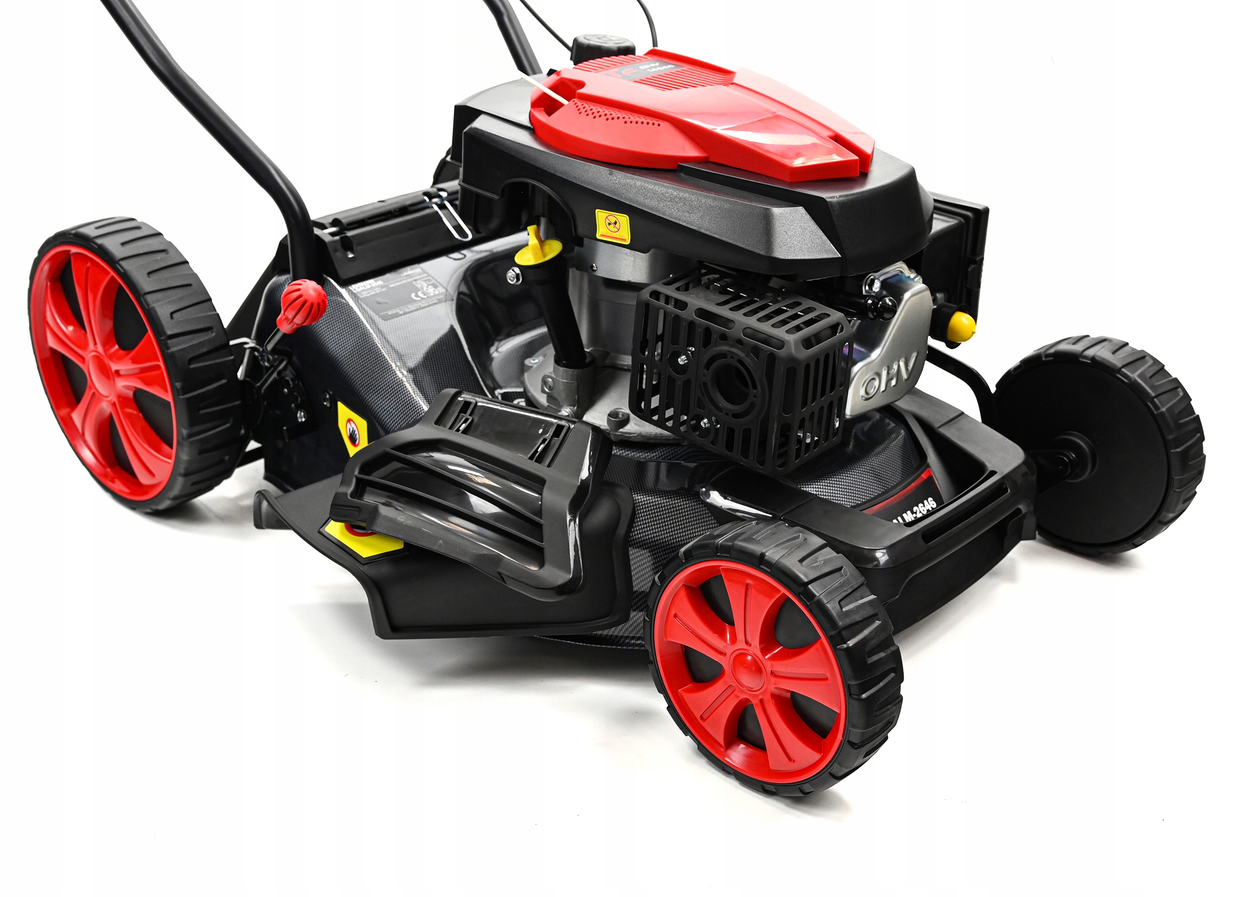 KOSIARKA SPALINOWA LEHMANN Z NAPĘDEM POTĘŻNA SILNIK 146CC MULCZOWANIE 46CM Sposób mocowania kół łożyska kulkowe