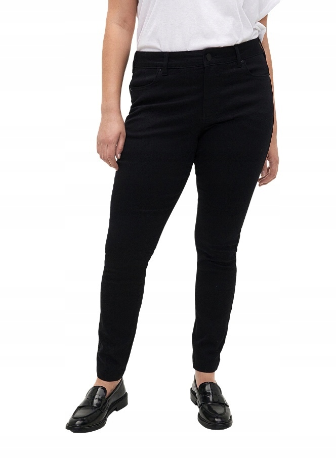 Zizzi Džíny Slim Fit Černé 305F N78 42