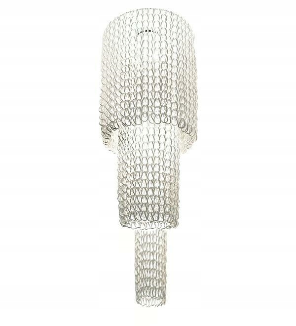 Lampa wisząca CLP-S6 szkło, stal węglowa