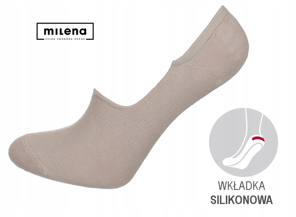

Microstopki bawełniane - Milena - Rozm.39/41 beż