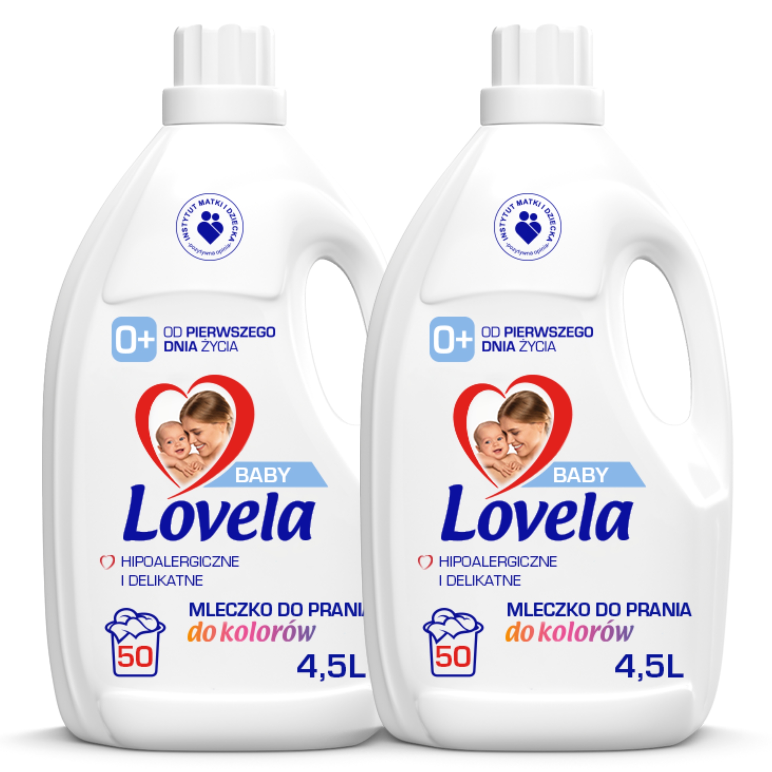 Levně Lovela Baby Hypoalergenní mléko Tekutý prací prostředek na barvu 9 l 100 praní