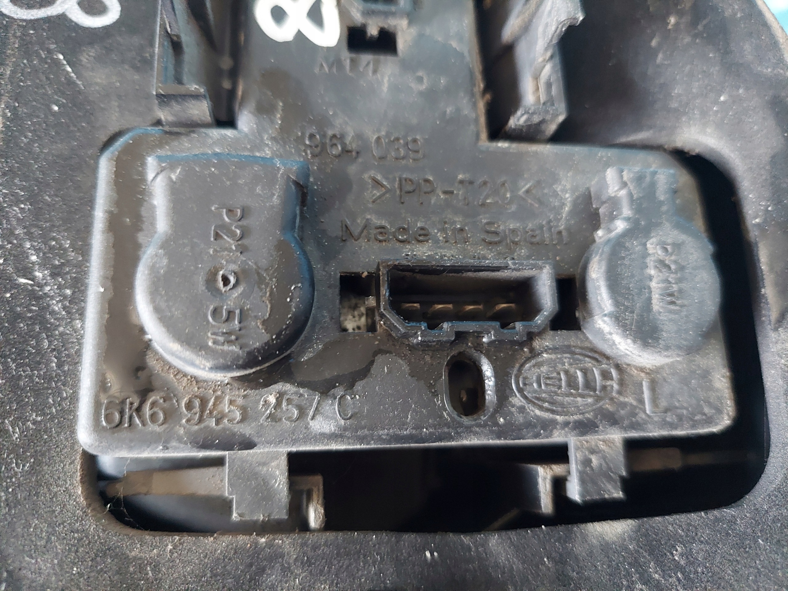 light SEAT IBIZA 6K 6K left rear part