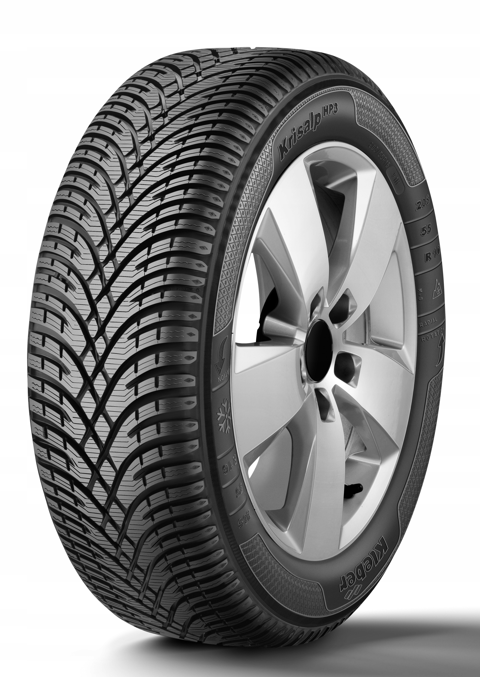 4 zimné pneumatiky Kleber Krisalp HP3 205/60R16 92H (3PMSF)
