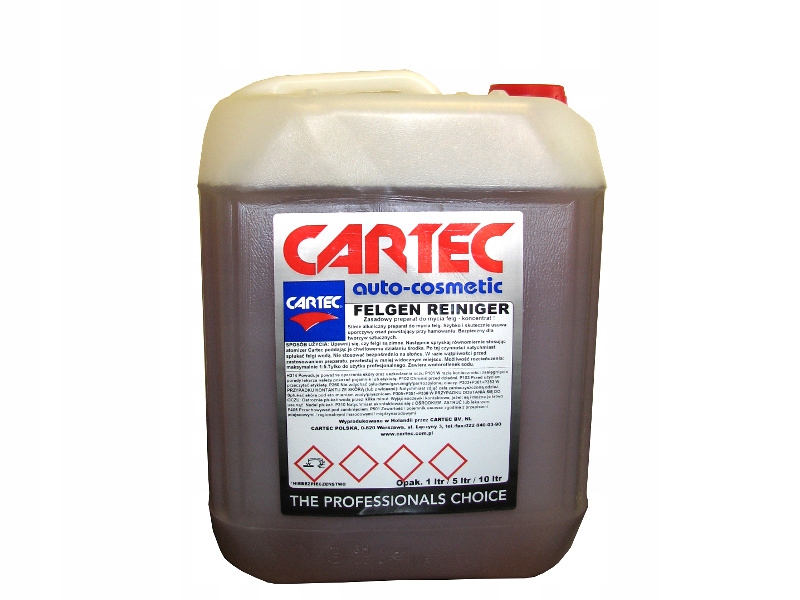 CARTEC FELGEN 5L - Płyn do mycia felg