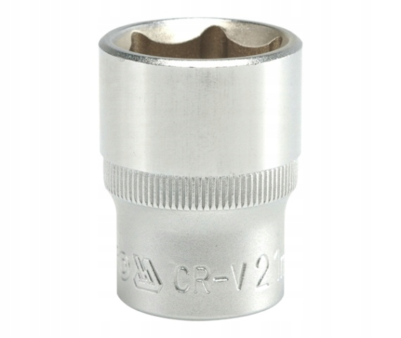 

Nasadka Klucz 21MM 1/2"6-KAT. CV Krotka