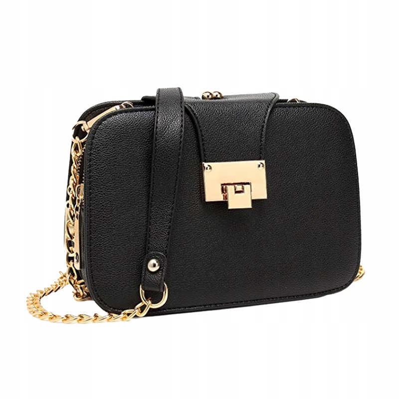 

Torebka Damska Czarna Pojemna Klasyczna