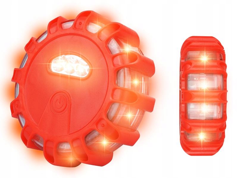 LAMPA OSTRZEGAWCZA LED KEMPINGOWA FLARA NA BATERIE Marka LTC