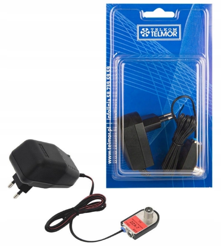 

Zasilacz Antenowy Tv Naziemnej Dvb-t Telmor ZZA-7