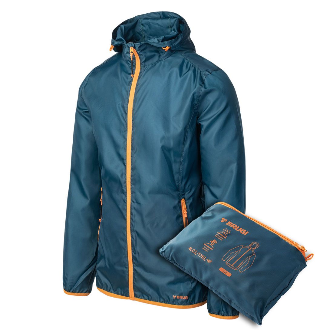 

Kurtka przeciwdeszczowa Brugi 4LC1 lekka L