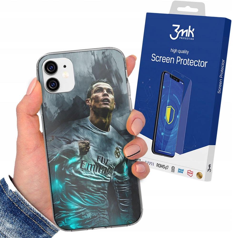 

Etui Ronaldo Realme C35+folia3MK Wzór!