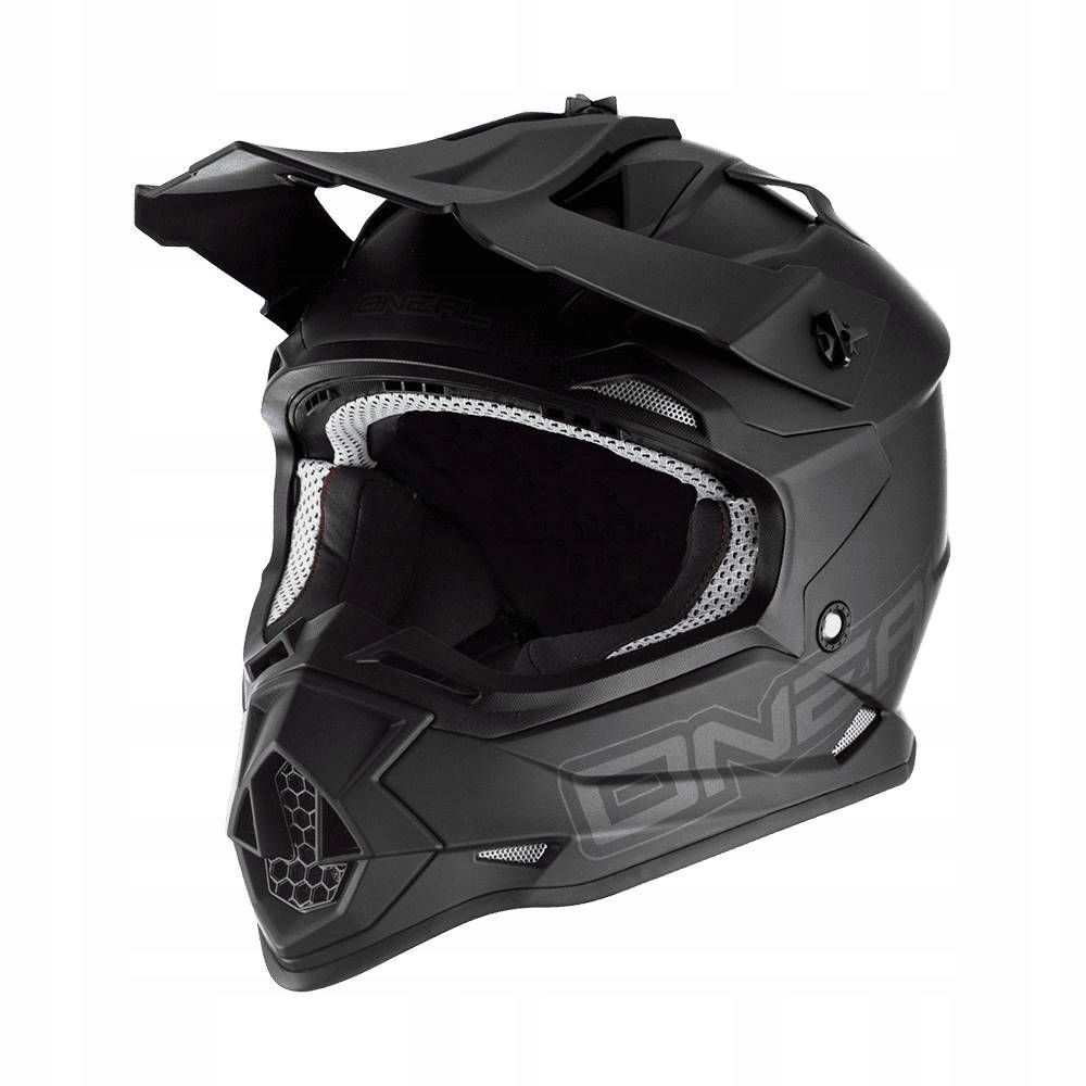 Kask offroad MX O'NEAL 2SRS czarny mat XS 53-54 cm