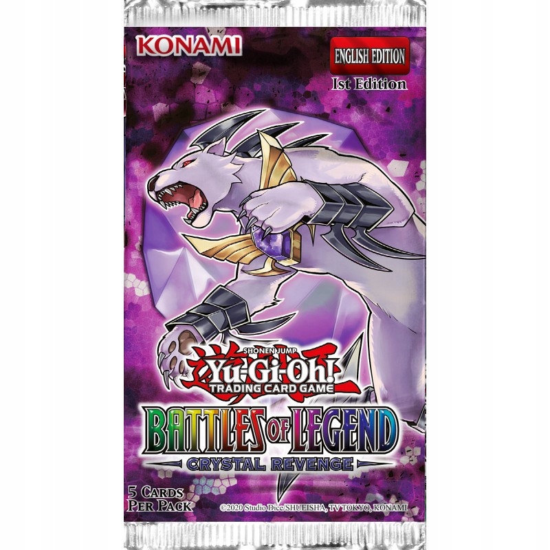 Ygo Battles of Legends Crystal Revenge Booster