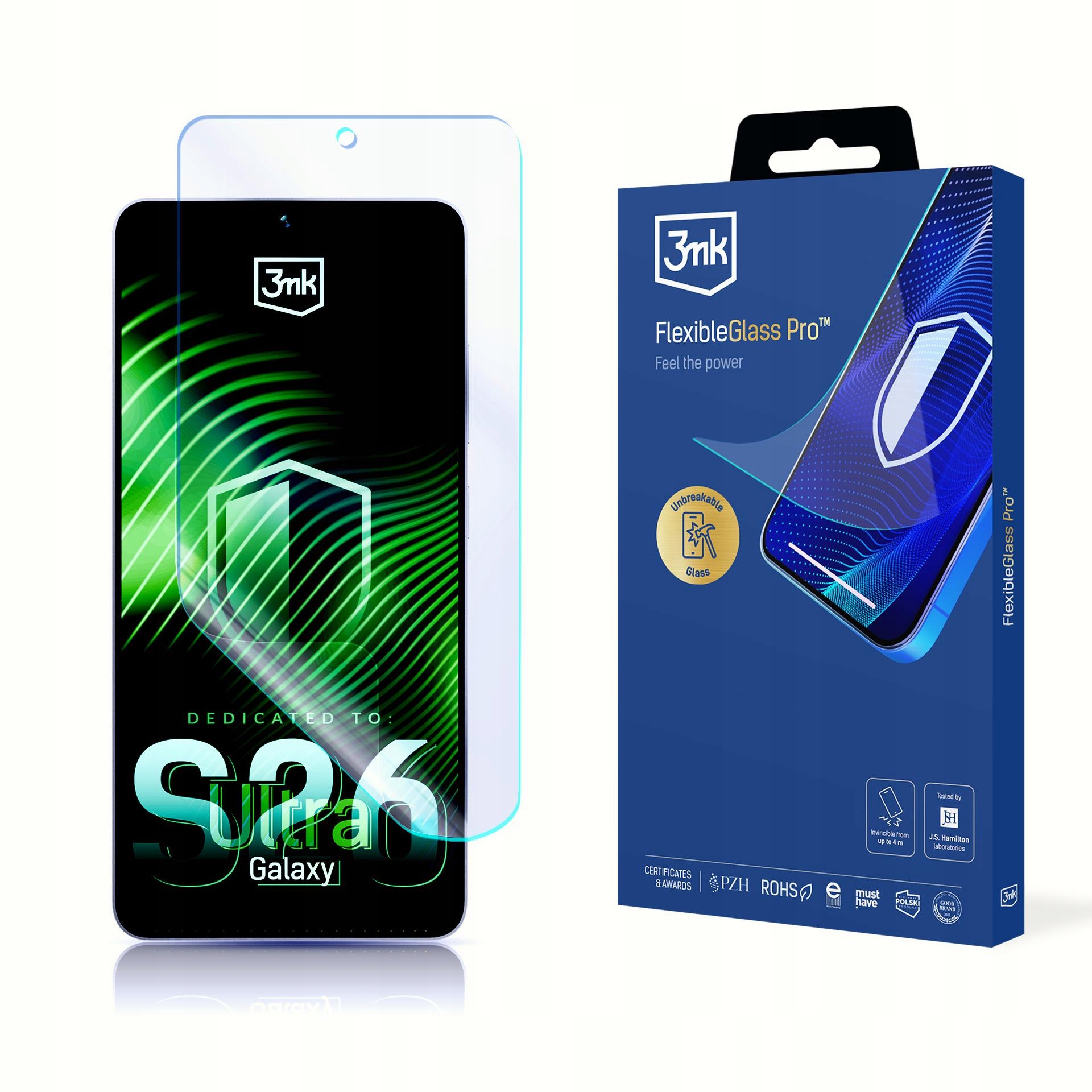 Sklo 7H 3mk FlexibleGlass Pro pro Samsung Galaxy S26 Ultra